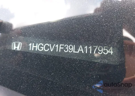 2019 Honda Accord Sport из США, поврежденный, VIN 1HGCV1F30KA086527